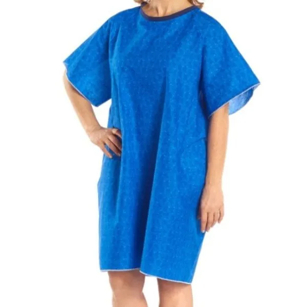 Snapwrap Gown Reusable, Blue Marble