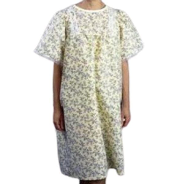 Snapwrap Gown Reusable, Yellow Floral