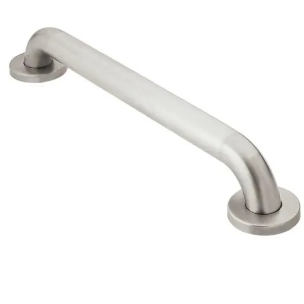 Moen Peened Stainless Steel Grab Bar, 12" x 1 1/4"