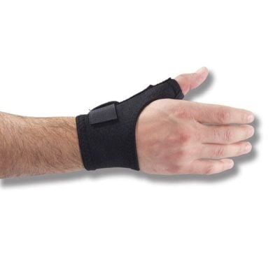 Thumb Support Wrap with Removable Metal Stay - Two-Way Stretch