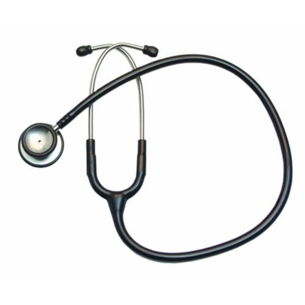 Labtron Stainless Steel Stethoscope, Adult, Black