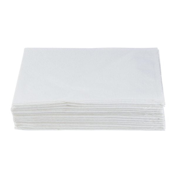 Standard White Disposable Pillowcase, 21" x 30" - Image 2