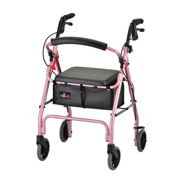 GetGo Classic Rolling Walker, Pink