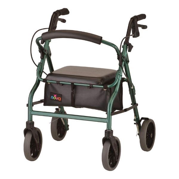 Zoom Rolling Walker, Green, 20"