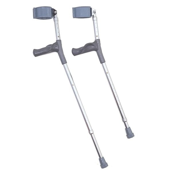 Youth Forearm Crutches, 4'5 - 5'5 - Standard Grip