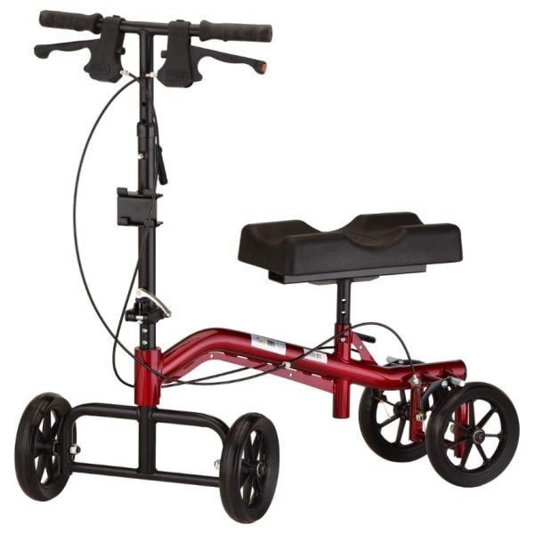 Heavy Duty Knee Walker, Red