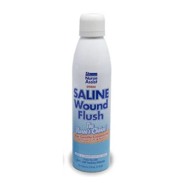 Sterile Saline Wound Flush, Spray Can, 7.1 oz