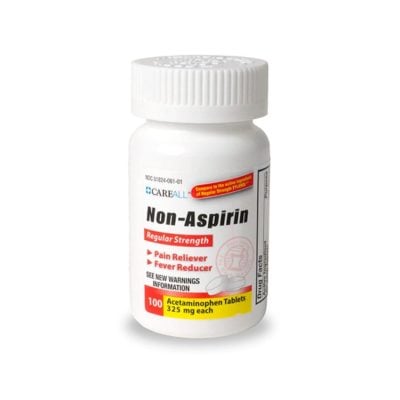 Acetaminophen Tablets - 325mg - 100 Count