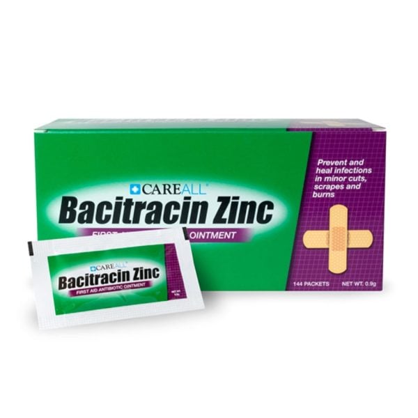 CareALL® 0.9 g Bacitracin Zinc Ointment Packet