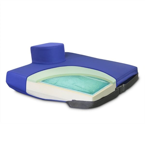 APEX CORE Pommel Wedge Wheelchair Cushion - Image 2