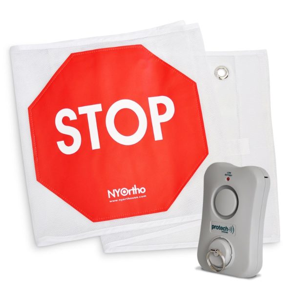 Door Guard Stop Sign with Alarm, 48''