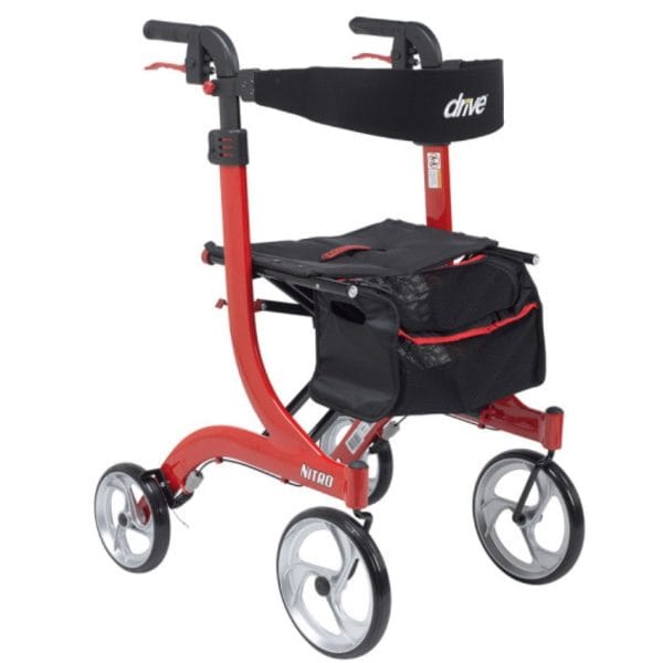 Nitro Euro Style Walker Rollator Tall