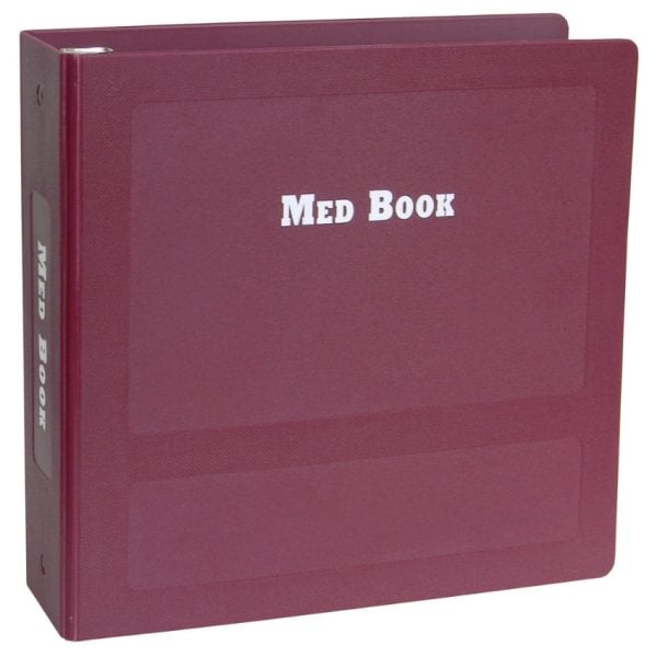 Med Treatment Book Med Book, 2.5"