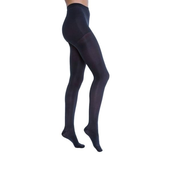 Opaque Closed Toe 20-30 mmHg Moderate Compression Pantyhose, Midnight Navy