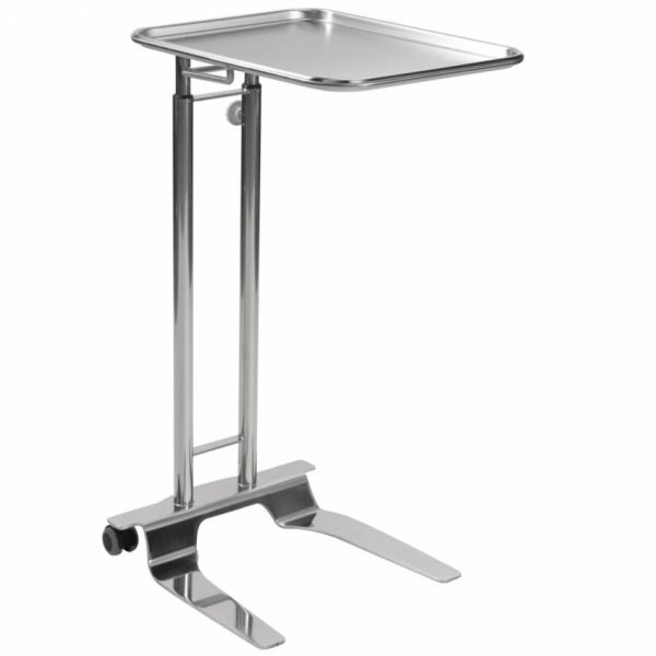 Foot Operated Mayo Stand With 16.25" x 21.25" Tray