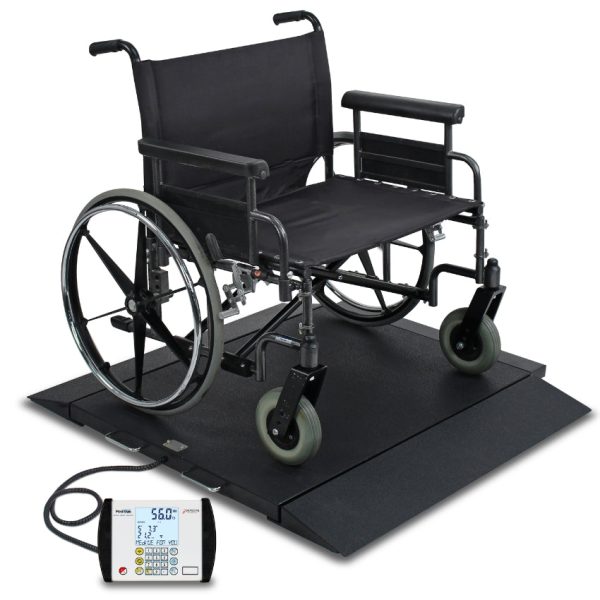 Portable Low Profile Upgraded Model Wheelchair Scale - Image 3