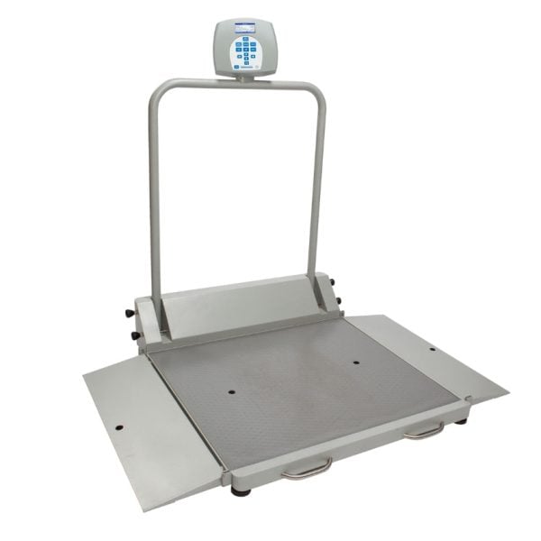 Digital Wheelchair Scale with Dual Ramps