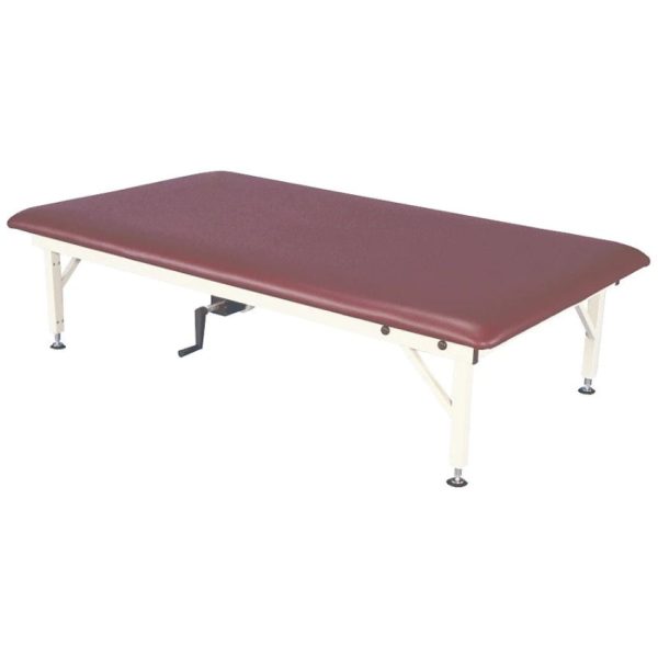 Manual Height Adjustable Steel Mat Treatment Table