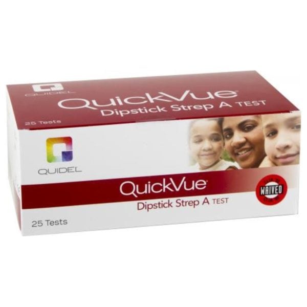 QuickVue Dipstick Strep A Test