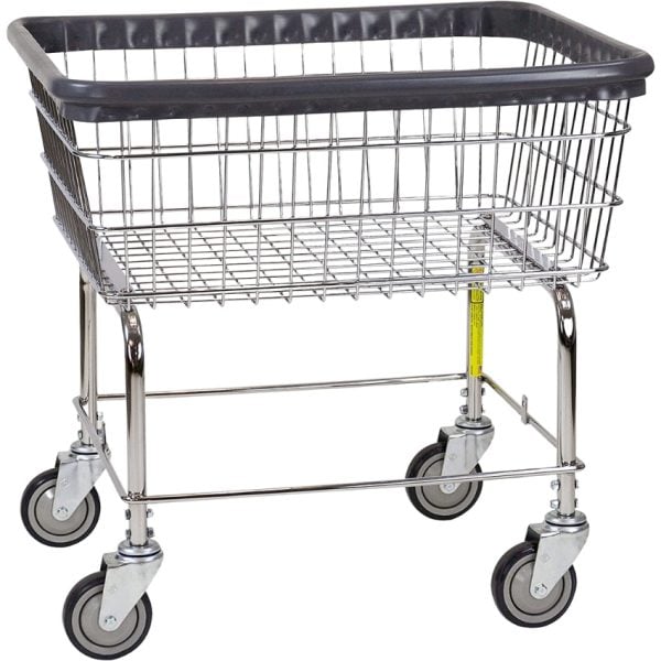 Economy Wire Frame Metal Laundry Cart