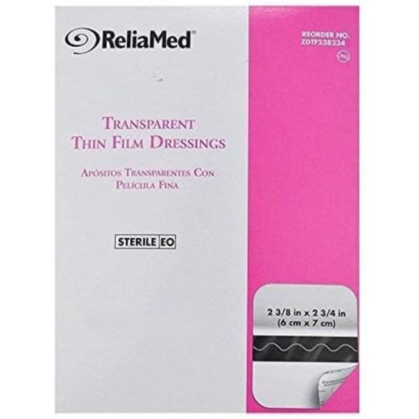 ReliaMed Transparent Thin Film Dressings