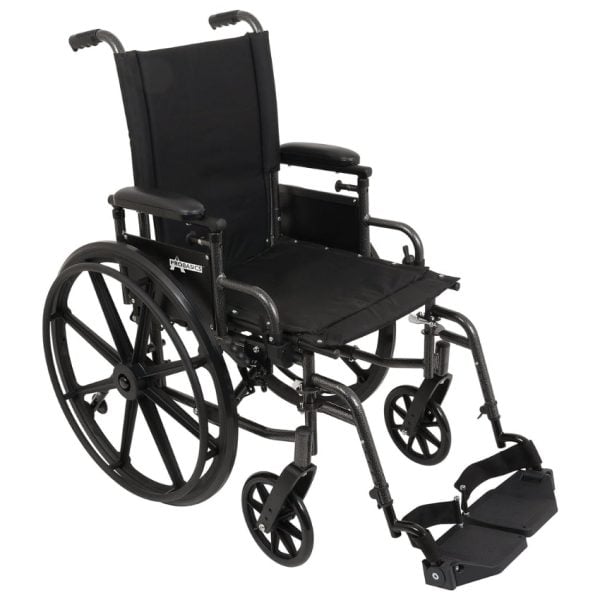 Silver Steel K4-Lite Wheelchair, 20" x 16"