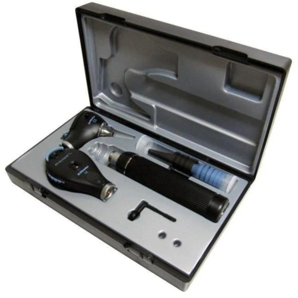 Ri-Scope L Set: Otoscope L2, Ophthalmoscope L2, Plug-in Handle