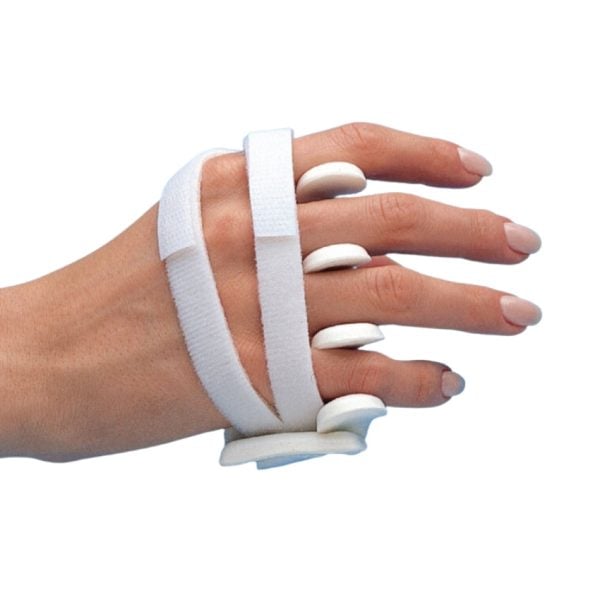 LMB Soft Core Wire-Foam Ulnar Deviation Splint, Right, C