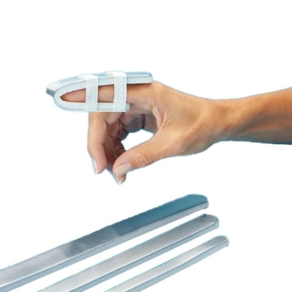 Rolyan Aluminum Finger Splint, 1" x 18"