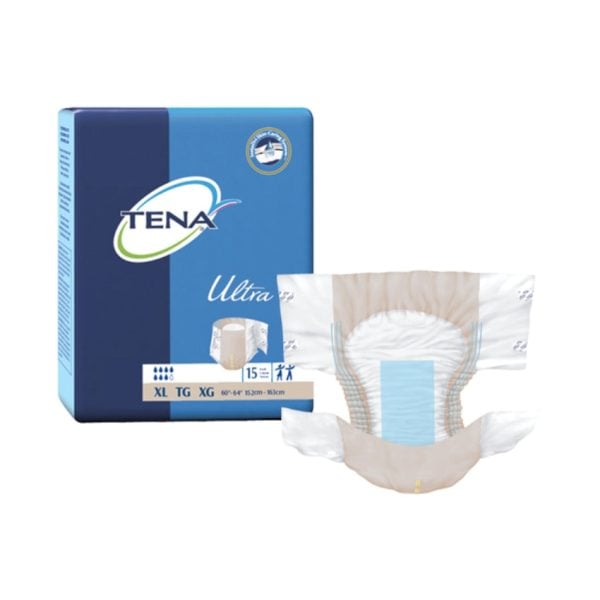 Tena Ultra Briefs Heavy Absorbency, X-Large