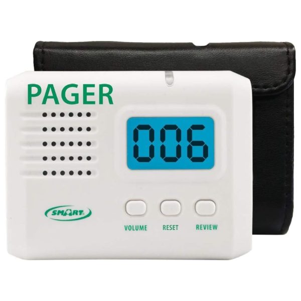 Wireless Caregiver Pager with Reset Button with LCD Display