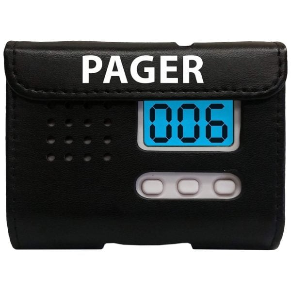 Wireless Caregiver Pager with Reset Button with LCD Display - Image 2