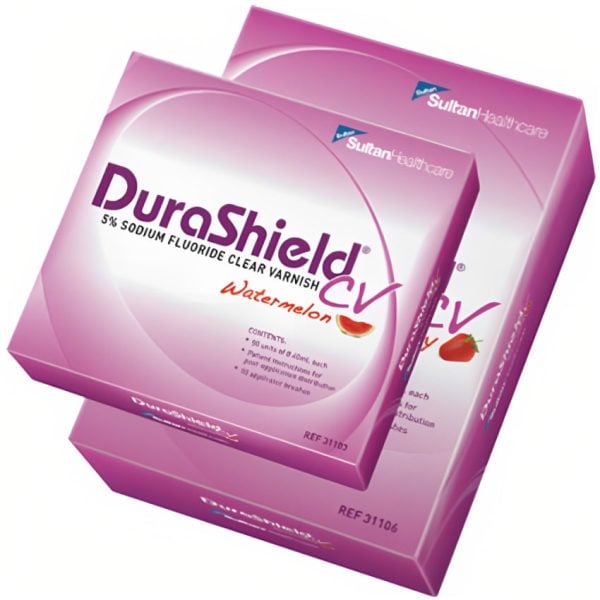 Sultan DuraShield CV Clear 5% Fluoride Varnish