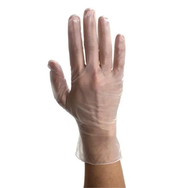 Safe-Touch Vinyl Exam Gloves, Powder-Free