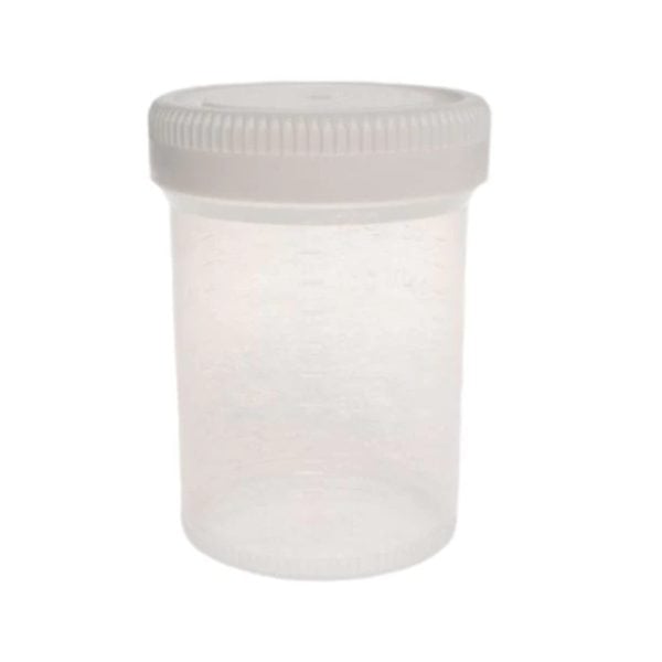 Cardinal Health Specimen Containers with Plastic Screw Cap - Image 2