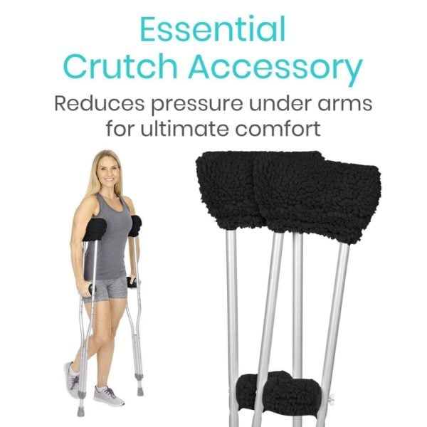 Sheepskin Crutch Pads - Image 2