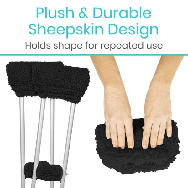 Sheepskin Crutch Pads - Image 3