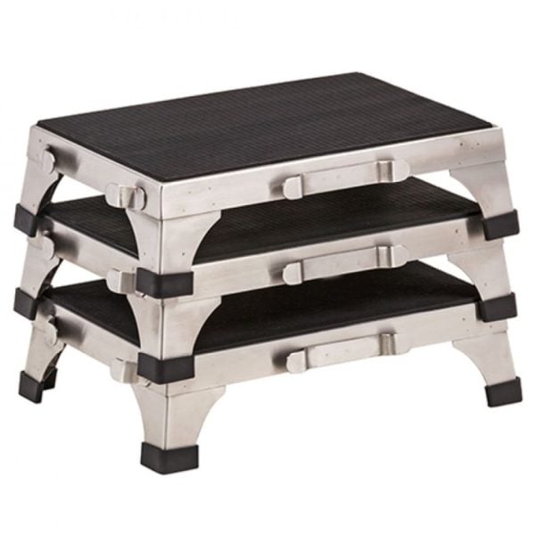 Stainless Steel Stacking Stool - Image 2