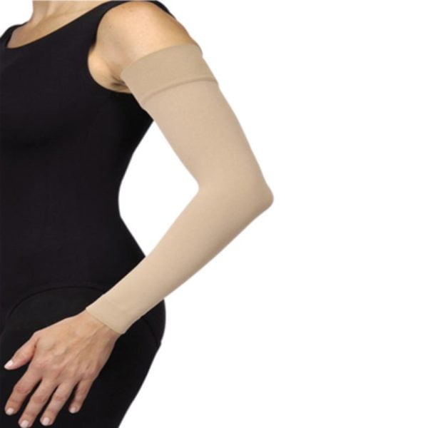 Strong Natural 15-20 mmHg Compression Arm Sleeves, Regular - Image 2