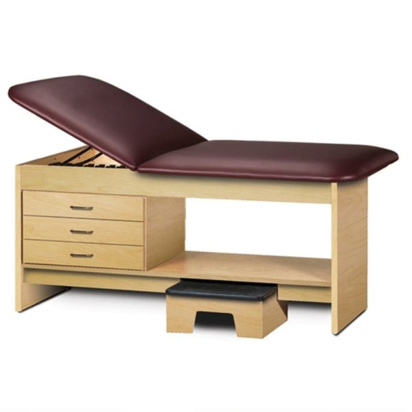 Style Line Treatment Table with Drawers and Stool, 27in wide