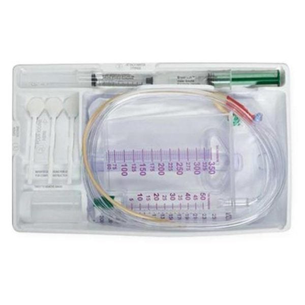 SureStep Foley Tray System, Lubricath, 350 mL Urine Meter