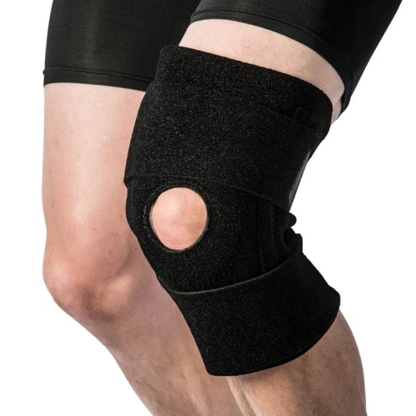 Swede-O Wraparound Neoprene Knee Support, One Size Fits Most