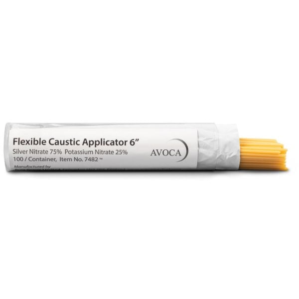 Applicator 6" 75% Silver Nitrate