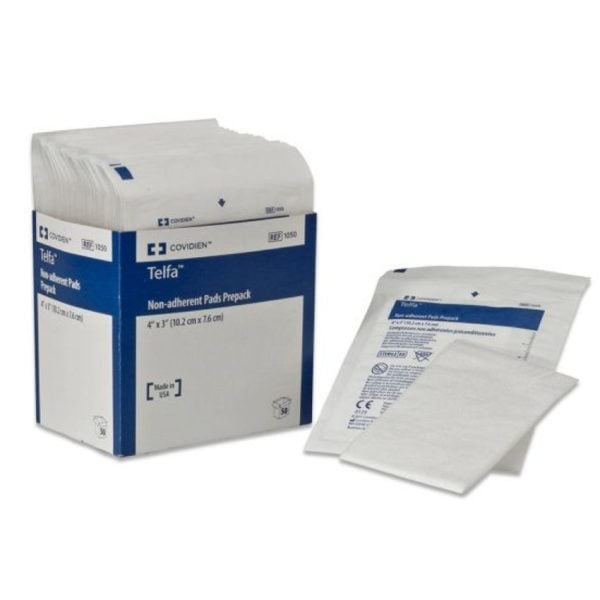 TELFA Ouchless Non-Adherent Dressings - 3 in x 8 in