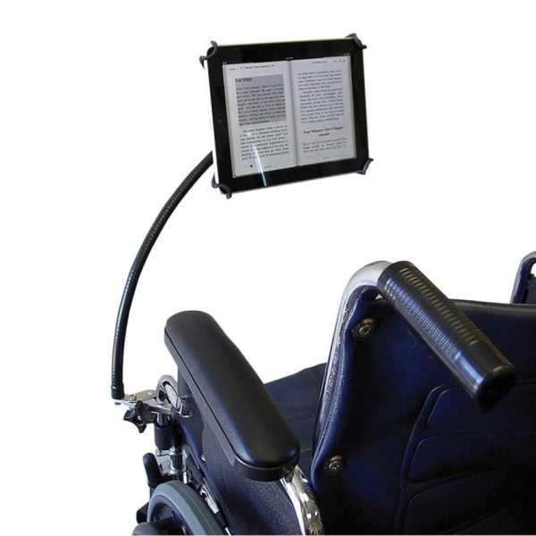 Tab Grabber Wheelchair Tablet Holder