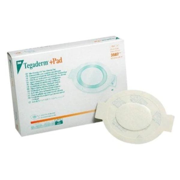 Tegaderm +Pad Film Dressing with Non-Adherent Pad, Oval