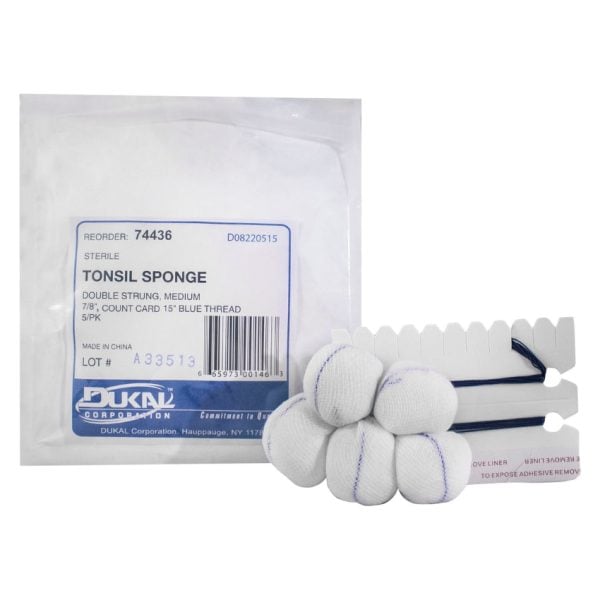 Tonsil Sponges - Sterile