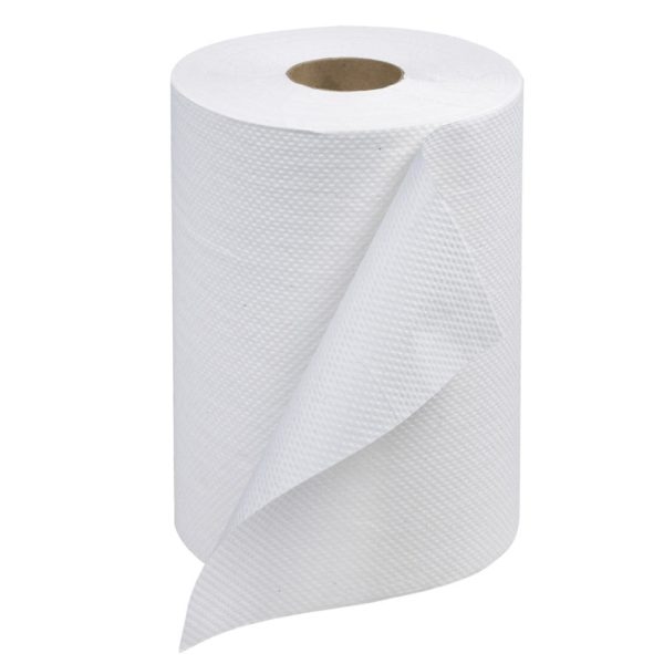 Tork Advanced Hand Towel Roll, White, 1 Ply