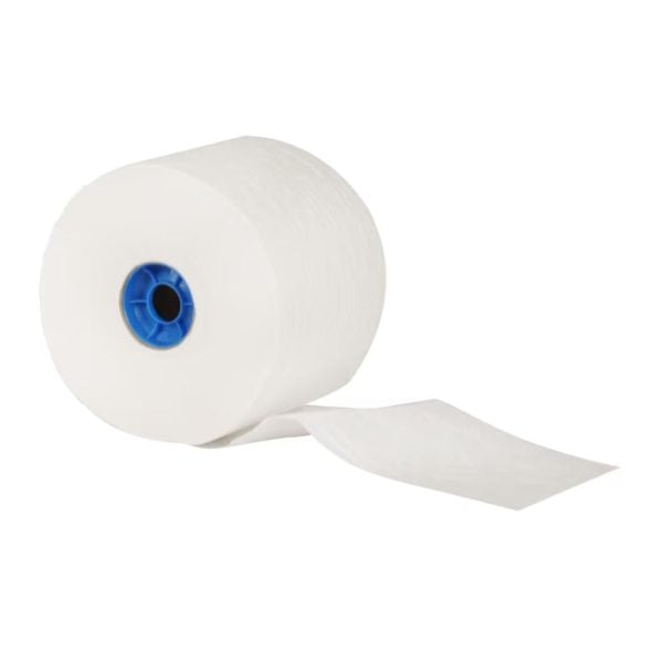 Tork Advanced High Capacity Bath Tissue Roll - White - 2 Ply - Embossed