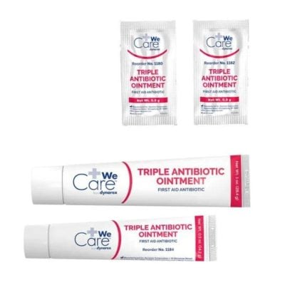 Triple Antibiotic Ointment - Single-Use Packets or Tubes